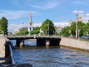 Картинка Мосты через реки и каналы Петербурга. Канал Грибоедова – Крюков канал Агентства Путешествий и Экскурсий ЭКЛЕКТИКА