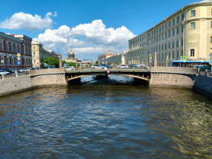 Картинка Мосты через реки и каналы Петербурга. Мойка Агентства Путешествий и Экскурсий ЭКЛЕКТИКА