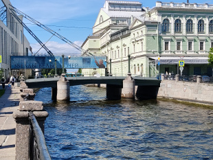 Картинка Мосты через реки и каналы Петербурга. Канал Грибоедова – Крюков канал Агентства Путешествий и Экскурсий ЭКЛЕКТИКА